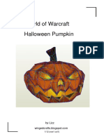 World of Warcraft Halloween Pumpkin: by Lizz