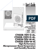 User's Guide: CT485B-110V-G-AL, CT485B-220V-G-AL, CT485B-110V-W-AL, CT485B-220V-W-AL