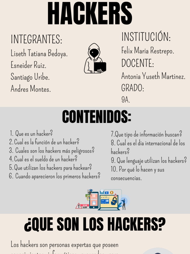 HACKERS | PDF | Hacker de seguridad | Tecnologías de la información