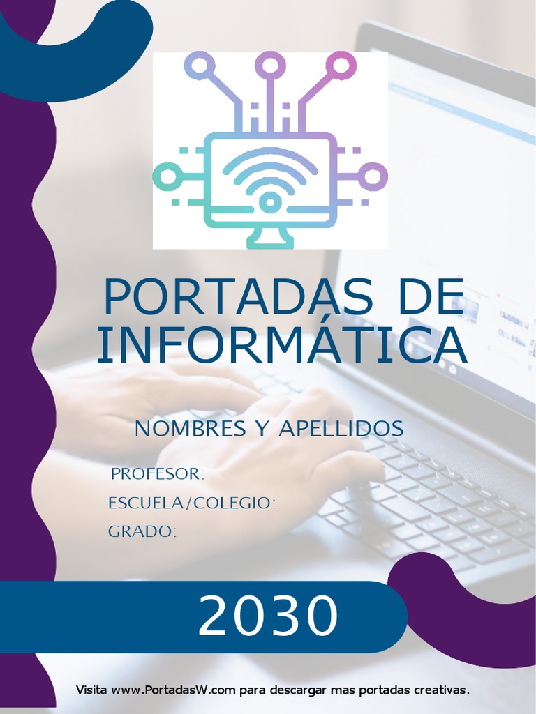 Portadas de Informatica A4-20 | PDF