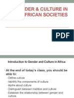 Gender - Culture in African Societies - 2021 - 1