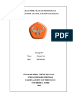 Laporan Praktikum Geomorfologi Morfogenesa Glasial, Eolian Dan Marine