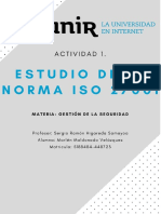 Estudio de La Norma ISO 27001