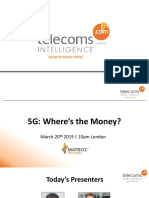 5G - Where's The Money