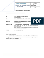 Informe mensual SST Consorcio Chao Virú 01