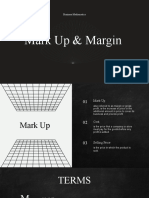 MARK UP MARGIN grp1