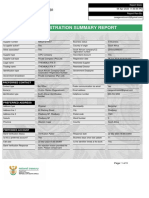 CSD Registration Summary Report: Preferred Contact