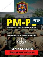 Mini Simulado PMPE - Língua Portuguesa 05 - HD CURSOS