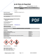 Hoja de Datos de Seguridad: Sección 1: Identificación de La Sustancia O La Mezcla Y de La Sociedad O La Empresa