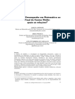 Desigualdade de gênero no desempenho em matemática no ensino médio brasileiro