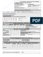 Pertinent Background Information: PATIENT/CLIENT NAME - Last, First, Middle Initial ID#