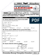 Examen Admisión Primera Oportunidad 2009 I. II. Iii.: Ejercicios Dirigidos