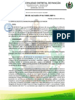 Resolución de Alcaldía #047-2023-Mdp-A (Aprobacion Del Ciam 2023 - Distrito de Pancan)