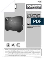 Boiler Manual: Finned Copper Tube Gas Boilers (DB) & Water Heaters (DW)