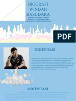 Biografi Windah Basudara: Bahasa Indonesia X Mipa 2 1.anggaraksa Senaputra 02 2.M Muchlis Soedjoko Putra 27