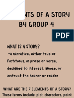 Elements of A Story by Group 4