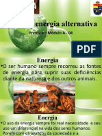 Fontes de Energia Alternativa: Frente A - Módulo A - 04