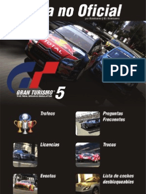 Super Guia GT5 - Español | | Formula Uno | Chevrolet