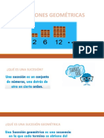 Sucesiones Geométricas