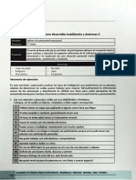 Actividad para Desarrollar Habilidades Destrezas 2: Nombre Duracion