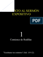 Del Texto Al Sermon Expositivo