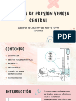 Medicion de Presion Venosa Central