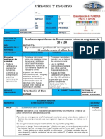 Resolvemos Problemas de Descomponer Números en Grupos de 10 y 100