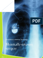 Minimally-Invasive Surgery: Innovations in Medical Technology