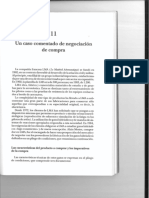 Un Caso Comentado de Negociación de Compras