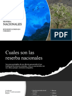 Reserba Nacionales: Integrantes:Esmeralda Fernandez