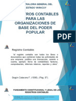 Registros Contables para Las Organizaciones de Base Del Poder Popular