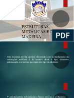 Estruturas Metálicas e de Madeira na Engenharia Civil