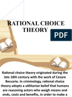 Rational Choice Theory