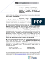 Exp. 609-2021 - Firme Sentencia y Practicar Liquidacion - Godos Cordova Rosa Maria