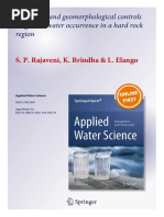 Rajaveni Et Al. - 2015 - Appl Water Sci - Geological and Geomorphological