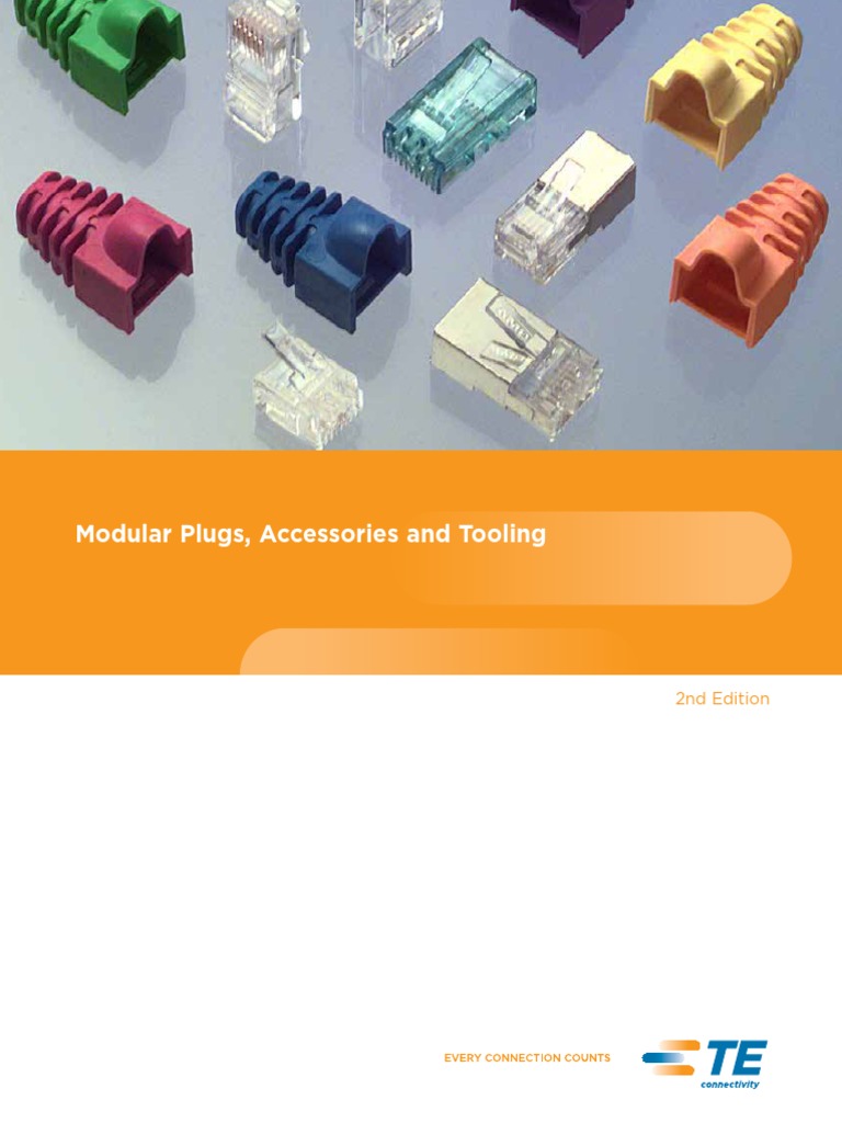 Manual RJ45 Amp | PDF | Electrical Connector | Manufactured Goods
