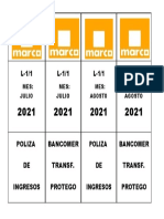 Reporte mensual de ingresos y transferencias bancarias L-1/1