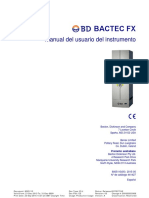 Bactec FX: Manual Del Usuario Del Instrumento