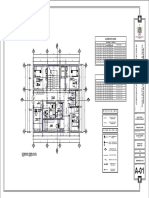 Distribucion: Primera Planta: Cuadro de Vanos