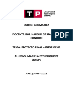 Geomatica - Informe 01