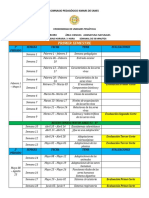 PLAN DE AREA NATURALES 3° Fechas 2023 2