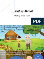 Alamat NG Araw, Buwan at Mga Bituin | PDF