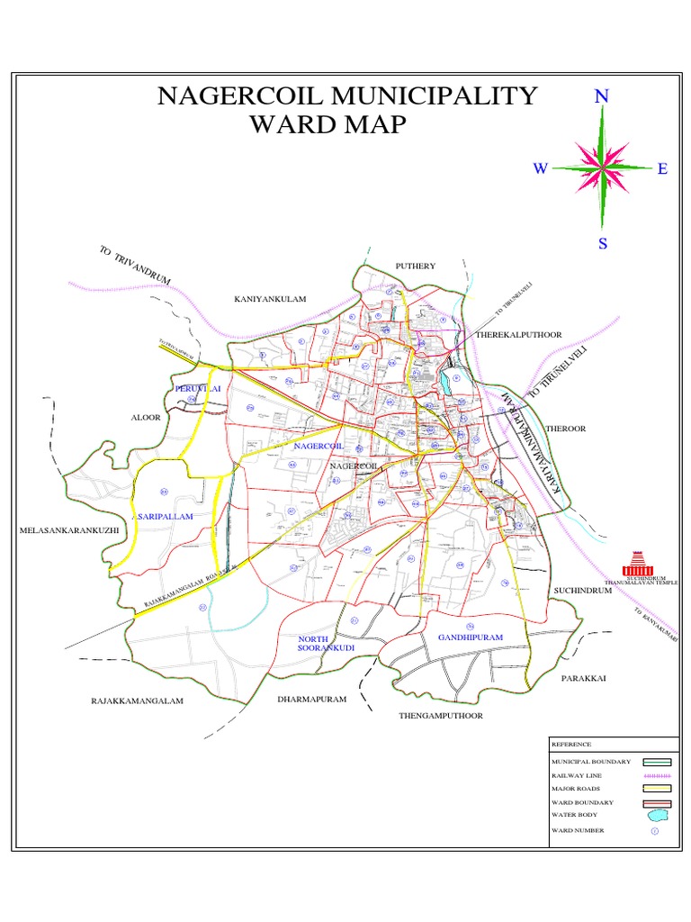 Nagercoil WARDMAP PDF