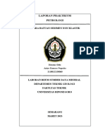 Laporan Praktikum Petrologi: Acara Batuan Sedimen Non Klastik