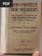 1916 Rawson How To Protect Our Soliders
