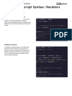 Learn JavaScript Syntax Iterators