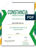 Constancia PLD FRD 2022