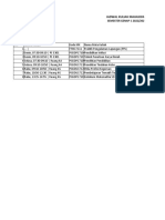 Jadwal Kuliah Mahasiswa