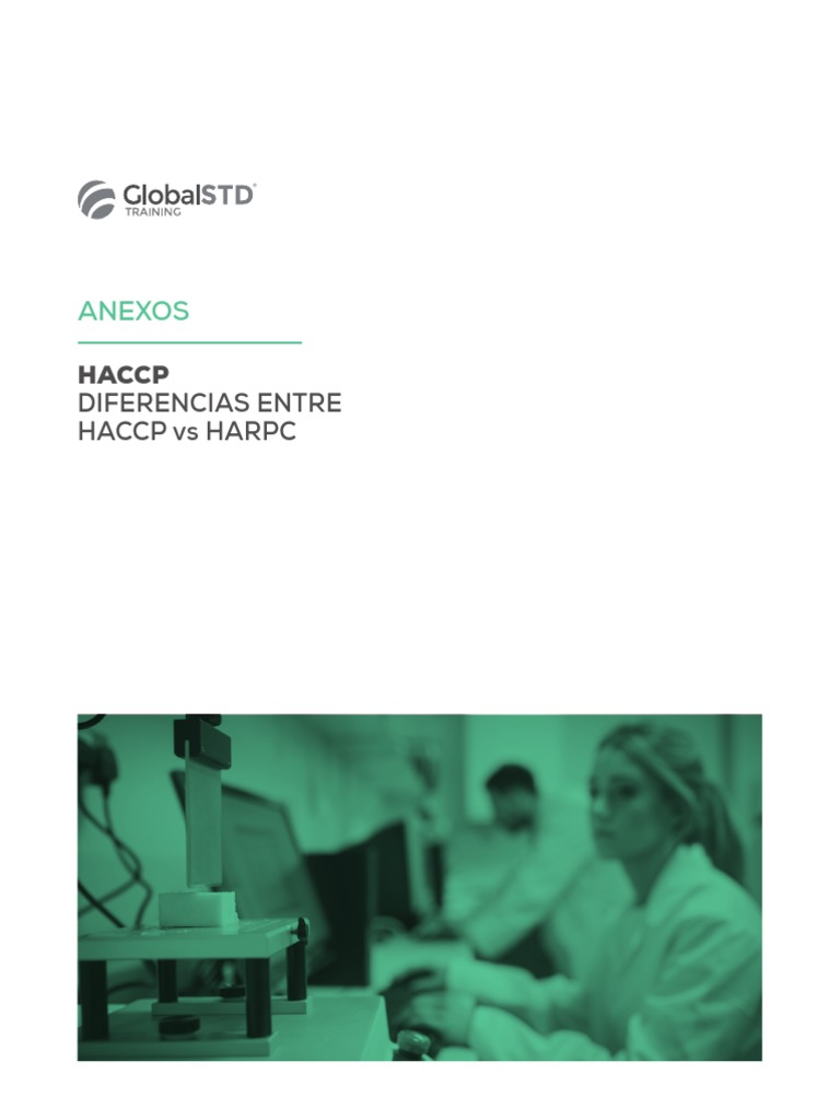 Anexo 10 HACCP Vs HARPC | PDF | Análisis de Riesgo y Puntos Críticos de ...