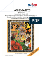 DO - Q2 - MATH-3 - MODULE-2 Pagpakita Ka Properties Kang Multiplication Suno Sa Sitwasiyon - V2